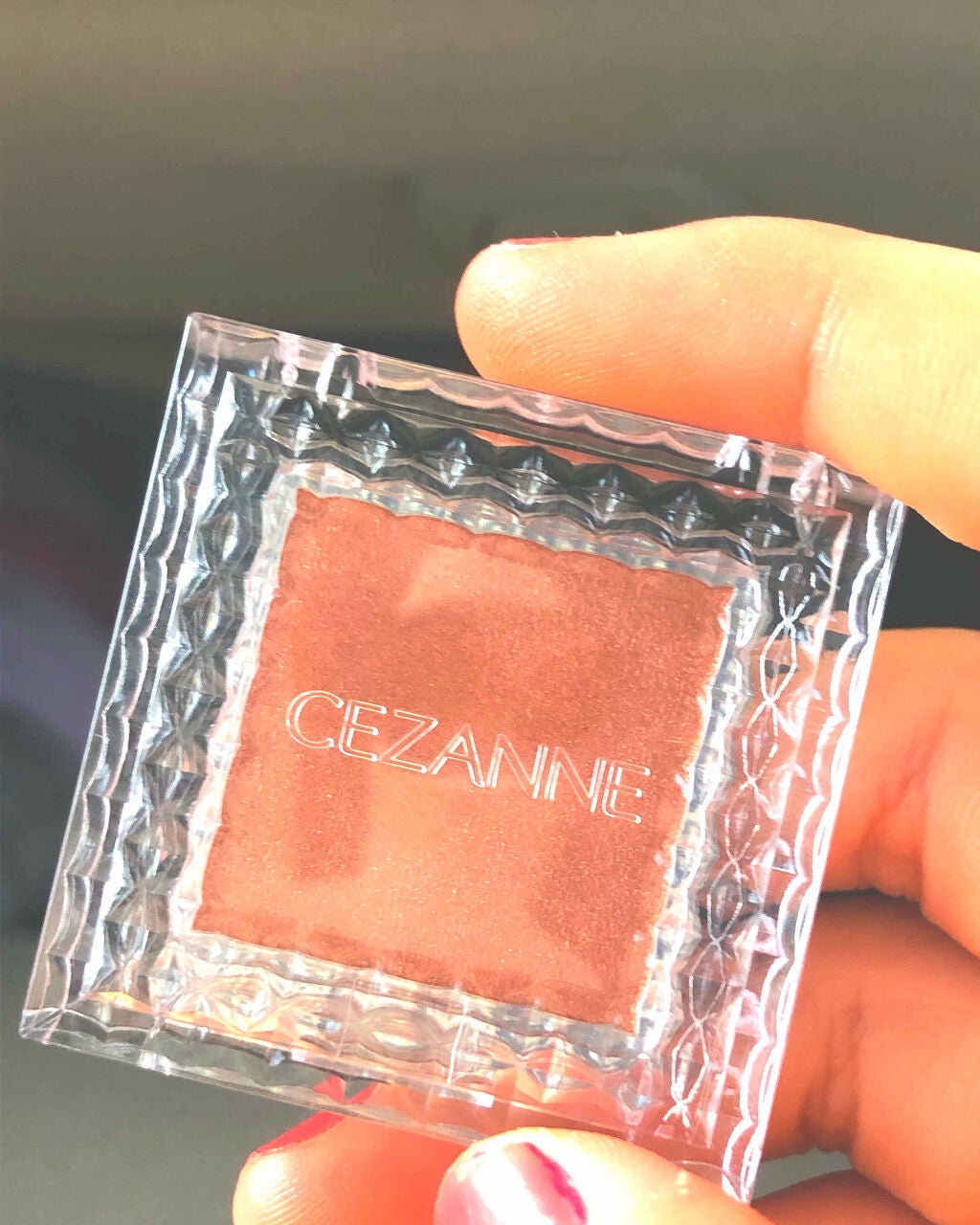 シングルカラーアイシャドウ/CEZANNE/単色アイシャドウを使ったクチコミ(3枚目)