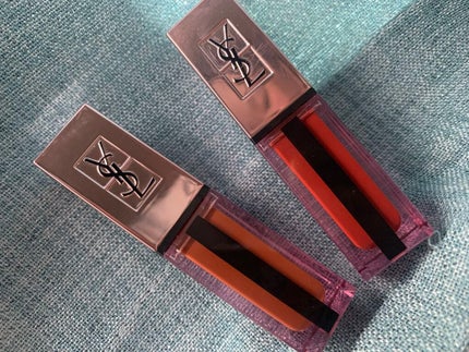 ルージュ ピュールクチュール ヴェルニ ウォーターグロウ/YVES SAINT LAURENT BEAUTE/口紅を使ったクチコミ(2枚目)