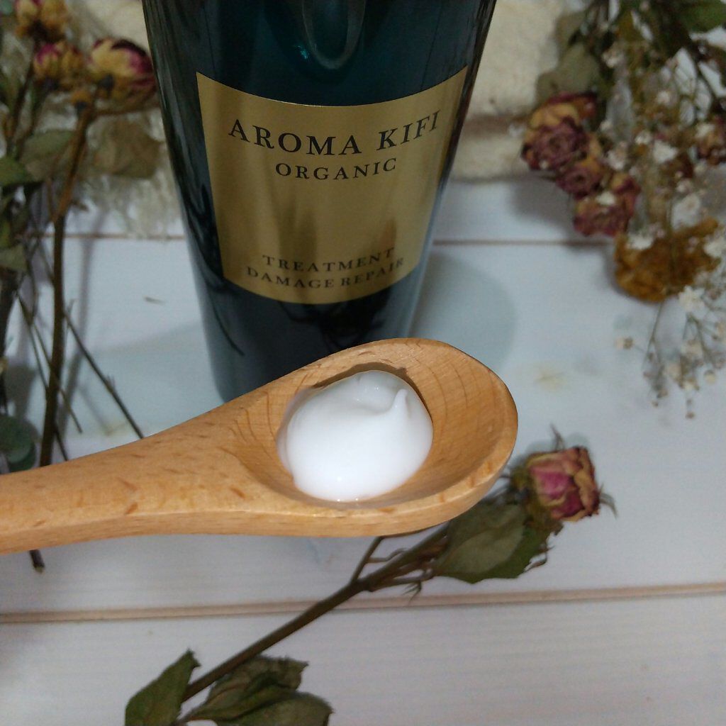オーガニック シャンプー／トリートメント＜ダメージリペア＞/AROMA KIFI/シャンプー・コンディショナーを使ったクチコミ（2枚目）