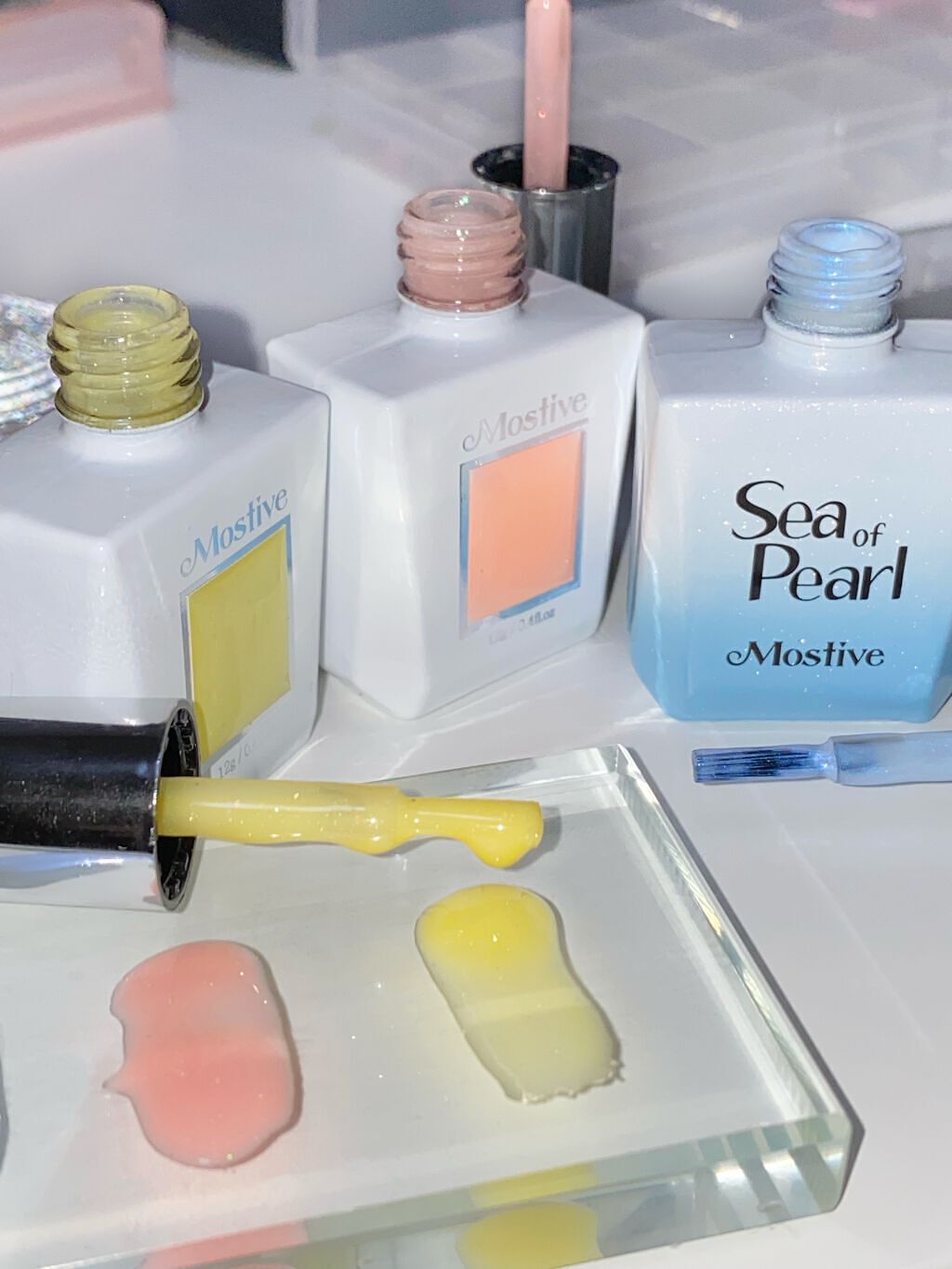 カラージェルポリッシュ/Mostive/ジェルネイルを使ったクチコミ（3枚目）