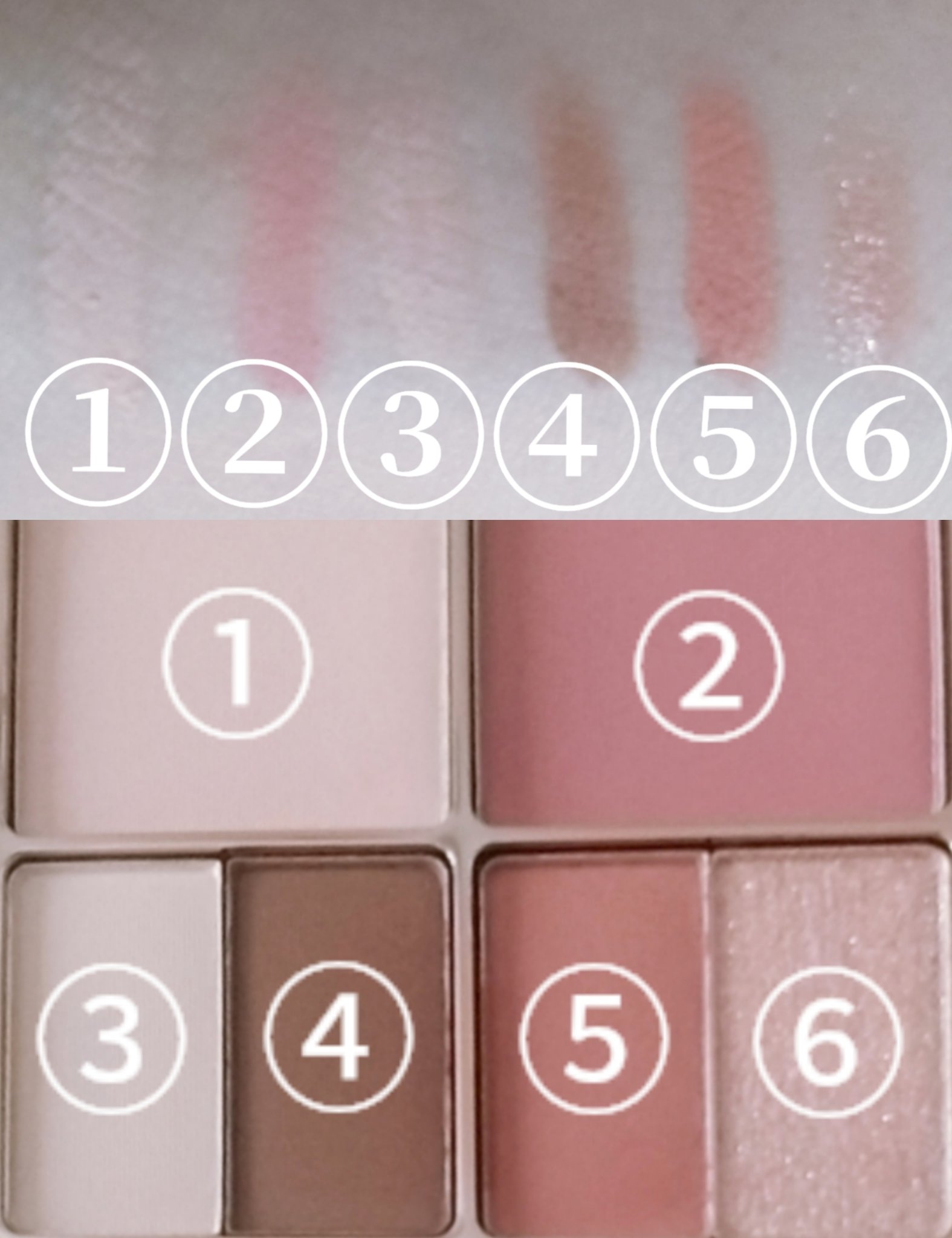 アミュレットカラーアイズ/rainymell/アイシャドウパレットを使ったクチコミ（2枚目）