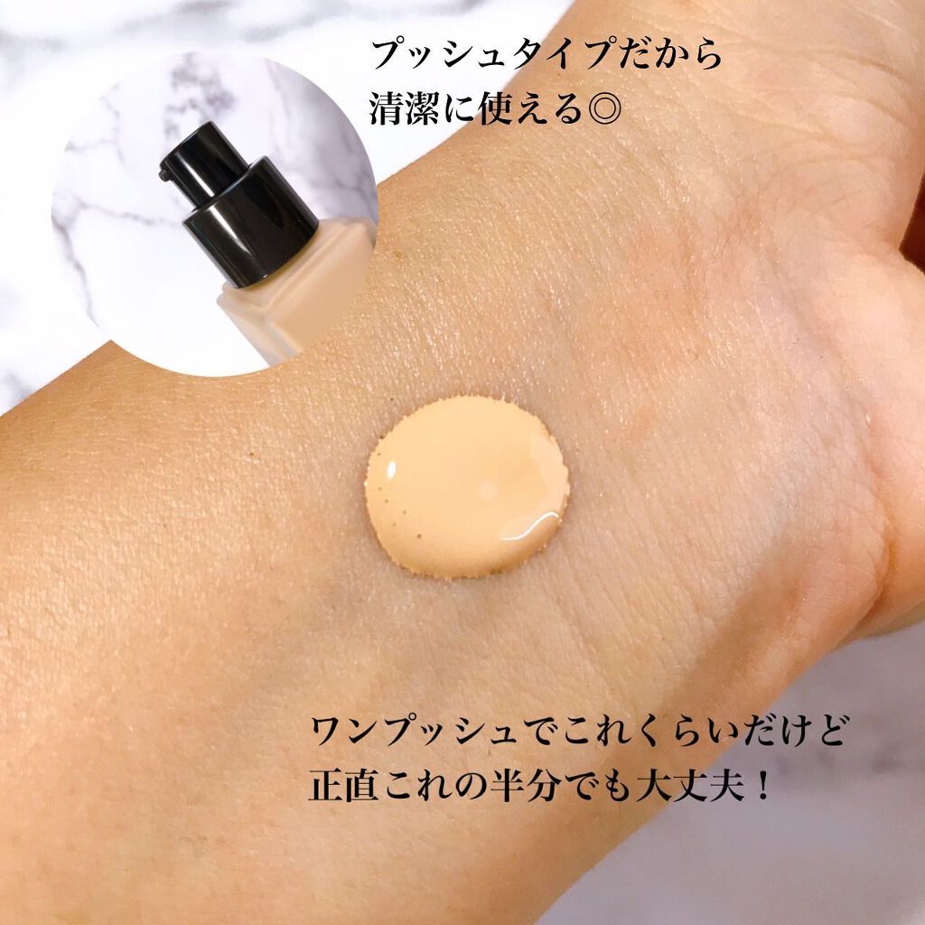 オールアワーズ リキッド/YVES SAINT LAURENT BEAUTE/リキッドファンデーションを使ったクチコミ（3枚目）