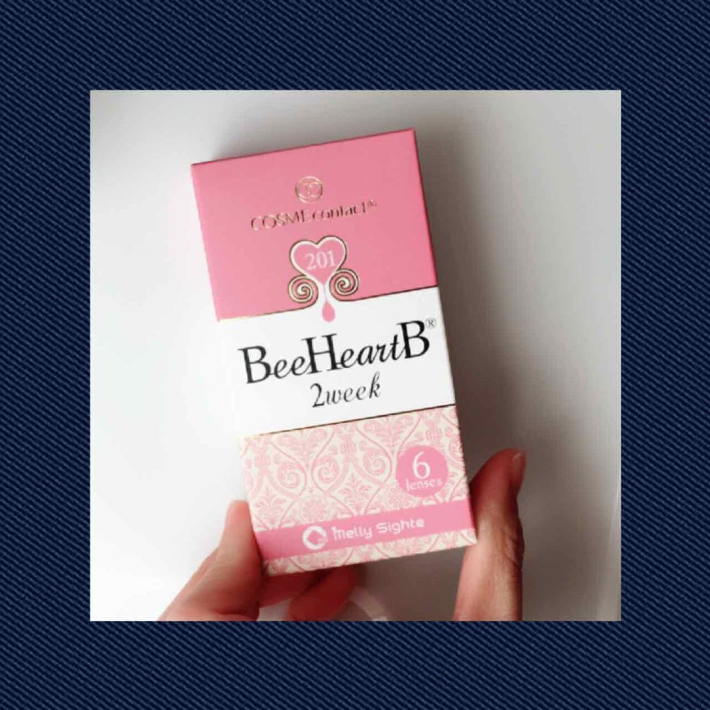 BeeHeartB 2week/BeeHeartB/2週間(2WEEKS)カラコンを使ったクチコミ(1枚目)