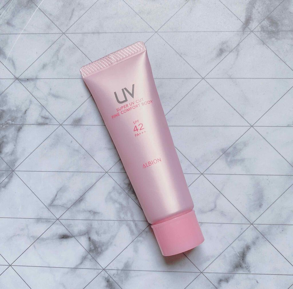 スーパー UV カット ファインコンフォート ボディ/ALBION/日焼け止めミルクを使ったクチコミ（1枚目）