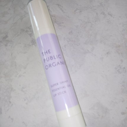 スーパーシャイニー リップスティック/THE PUBLIC ORGANIC/リップクリームを使ったクチコミ(4枚目)