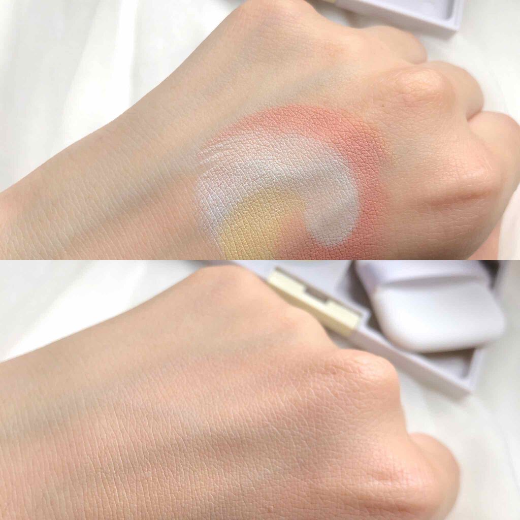 カラーブレンドグローファンデーション/ディエム クルール/クリーム・エマルジョンファンデーションを使ったクチコミ（2枚目）