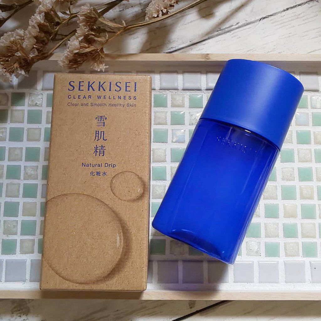 クリアウェルネス ナチュラル ドリップ/雪肌精/化粧水を使ったクチコミ（1枚目）