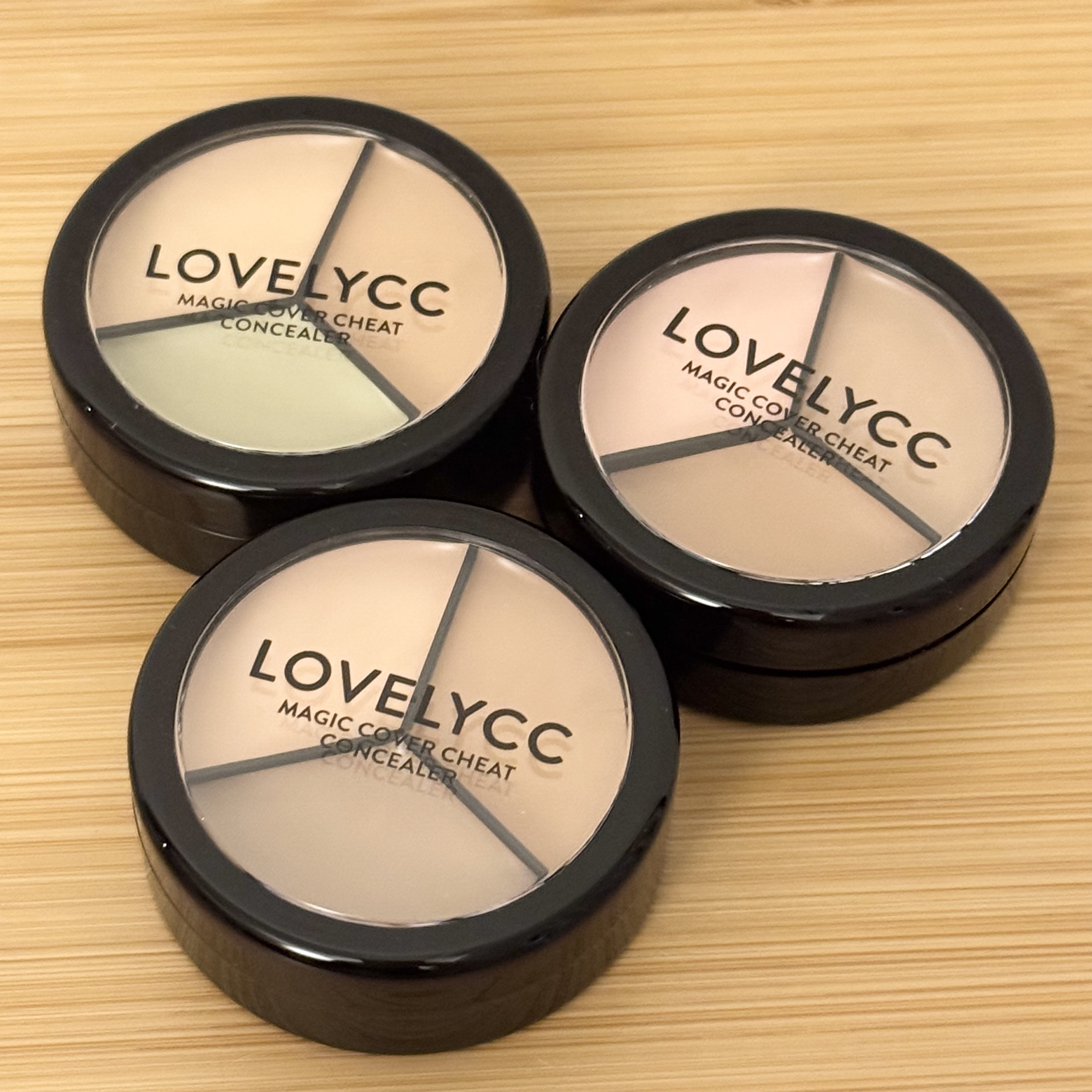 lovelycc マジックカバーチートコンシーラー/LOVELYCC/パレットコンシーラーを使ったクチコミ（1枚目）
