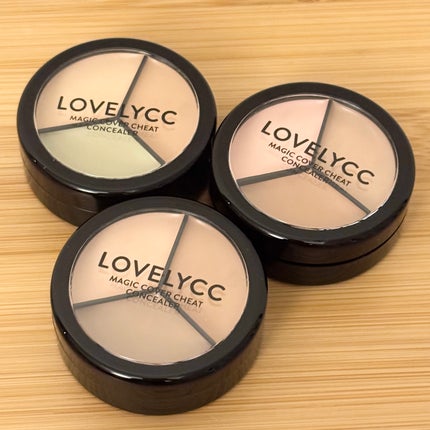 lovelycc マジックカバーチートコンシーラー/LOVELYCC/パレットコンシーラーを使ったクチコミ(1枚目)