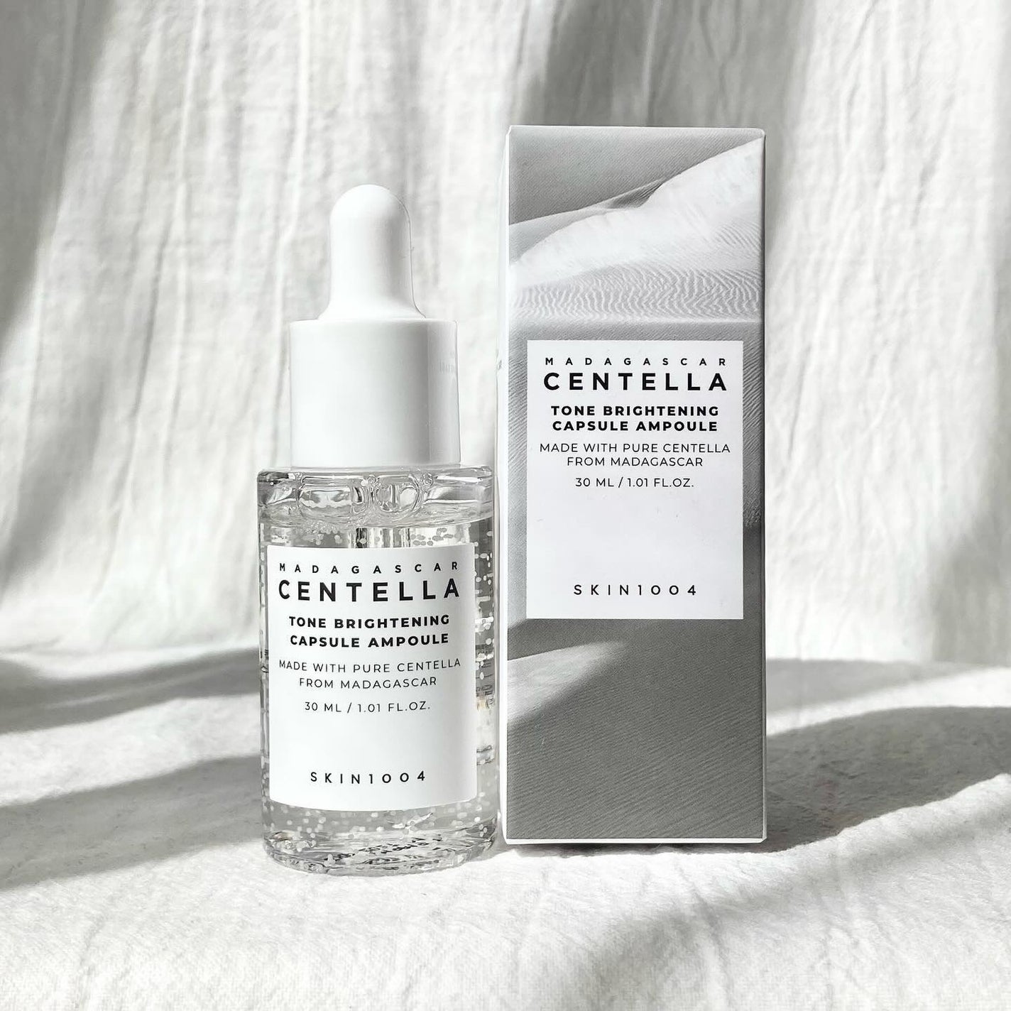 トーンブライトニング カプセルアンプル/SKIN1004/美容液を使ったクチコミ(5枚目)