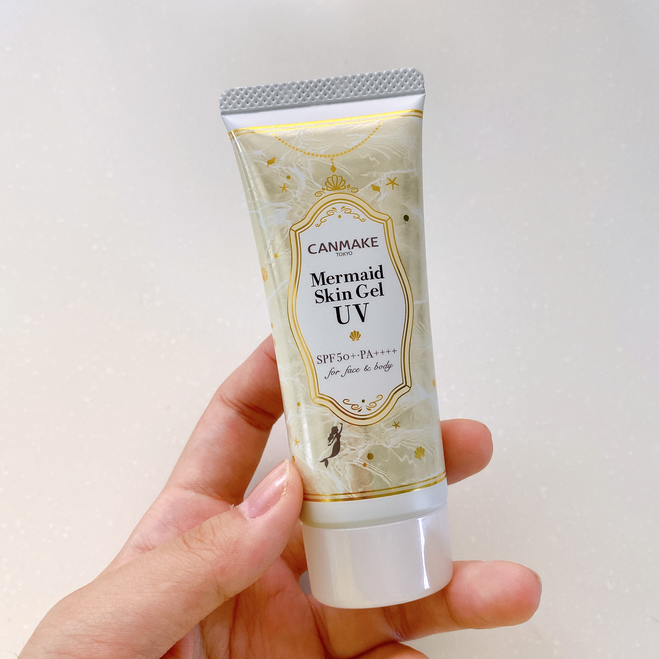 マーメイドスキンジェルUV/キャンメイク/日焼け止めジェルを使ったクチコミ（1枚目）