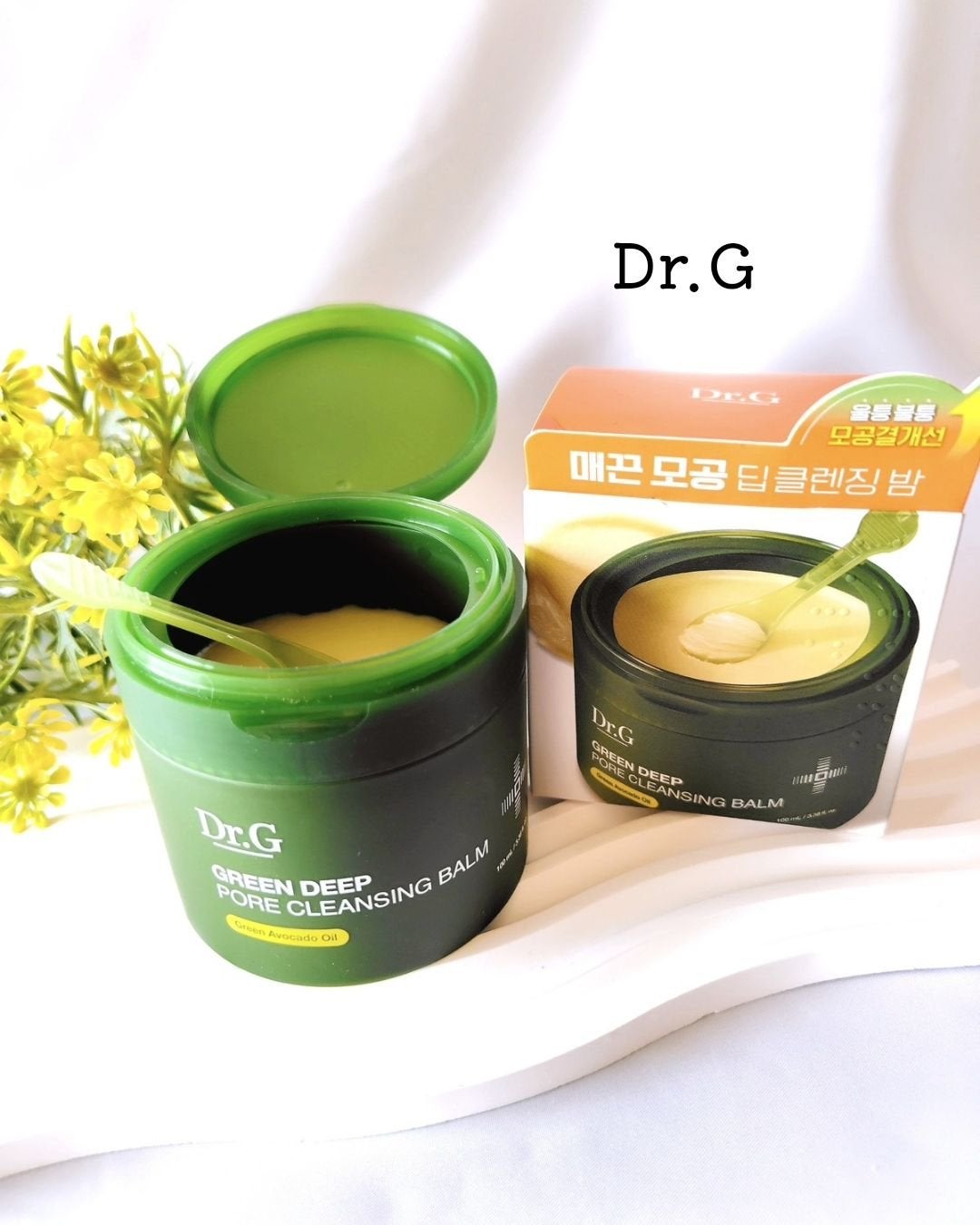 グリーンディープポアクレンジングバーム/Dr.G/クレンジングバームを使ったクチコミ(1枚目)