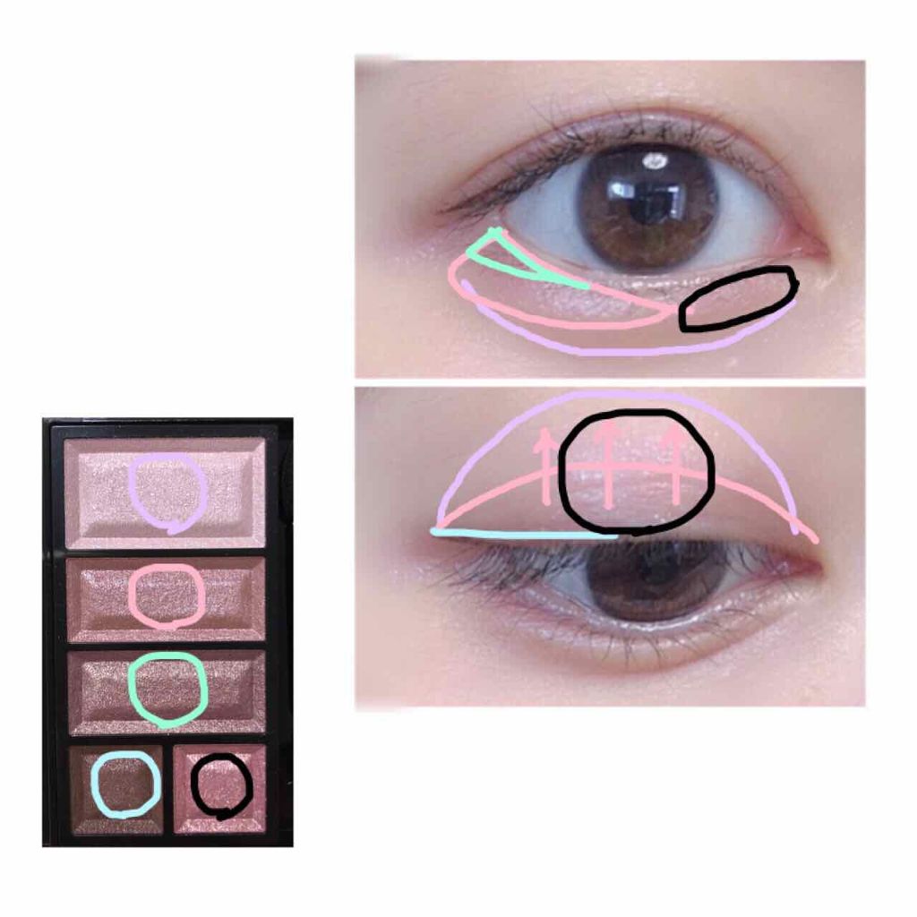 ショコラスウィート アイズ/リンメル ロンドン/アイシャドウパレットを使ったクチコミ（2枚目）