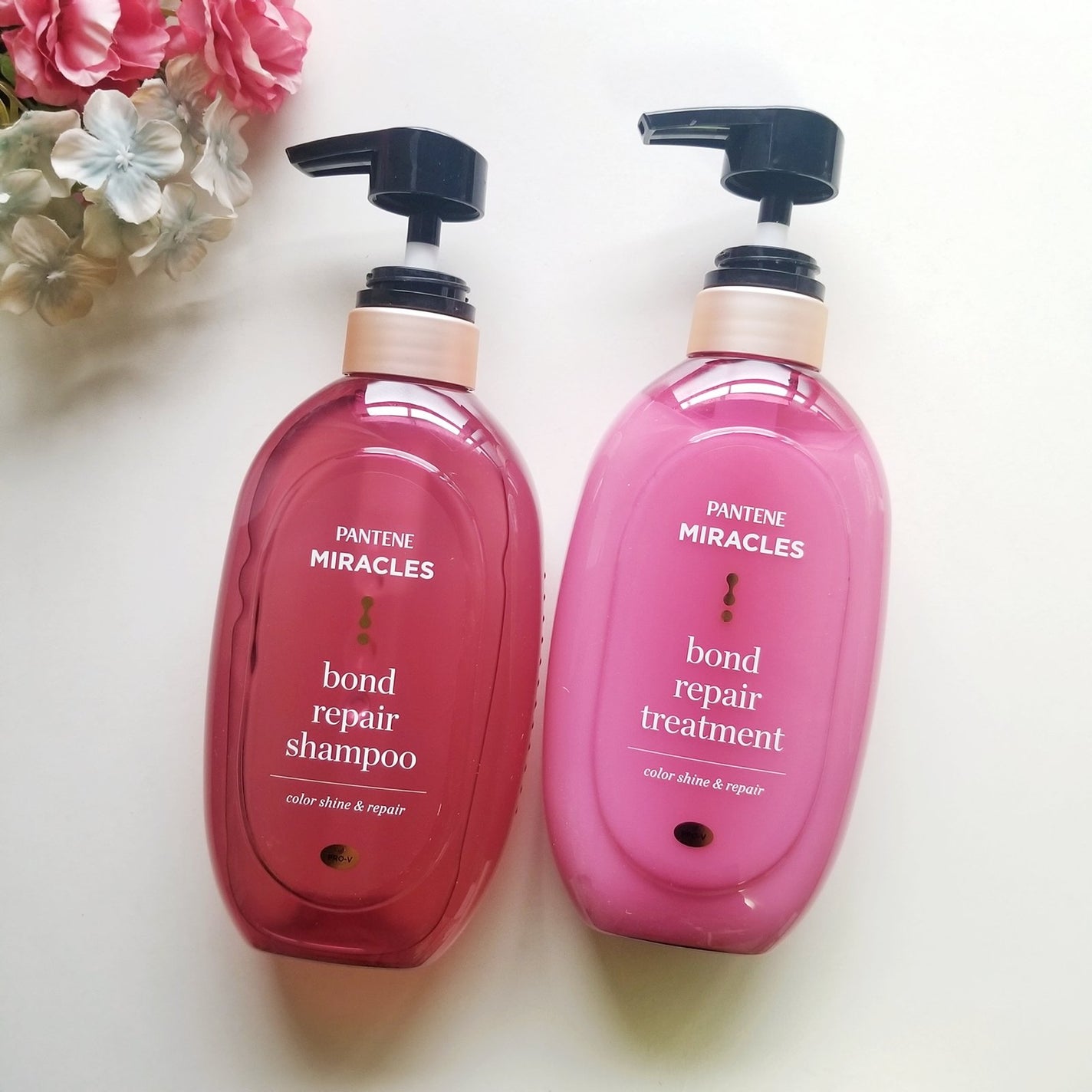 ボンド リペア (カラーシャイン & リペア) シャンプー & トリートメント/パンテーン/市販シャンプーを使ったクチコミ(1枚目)