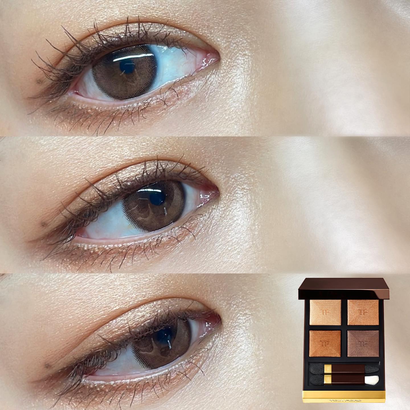アイ カラー クォード/TOM FORD BEAUTY/アイシャドウパレットを使ったクチコミ（1枚目）