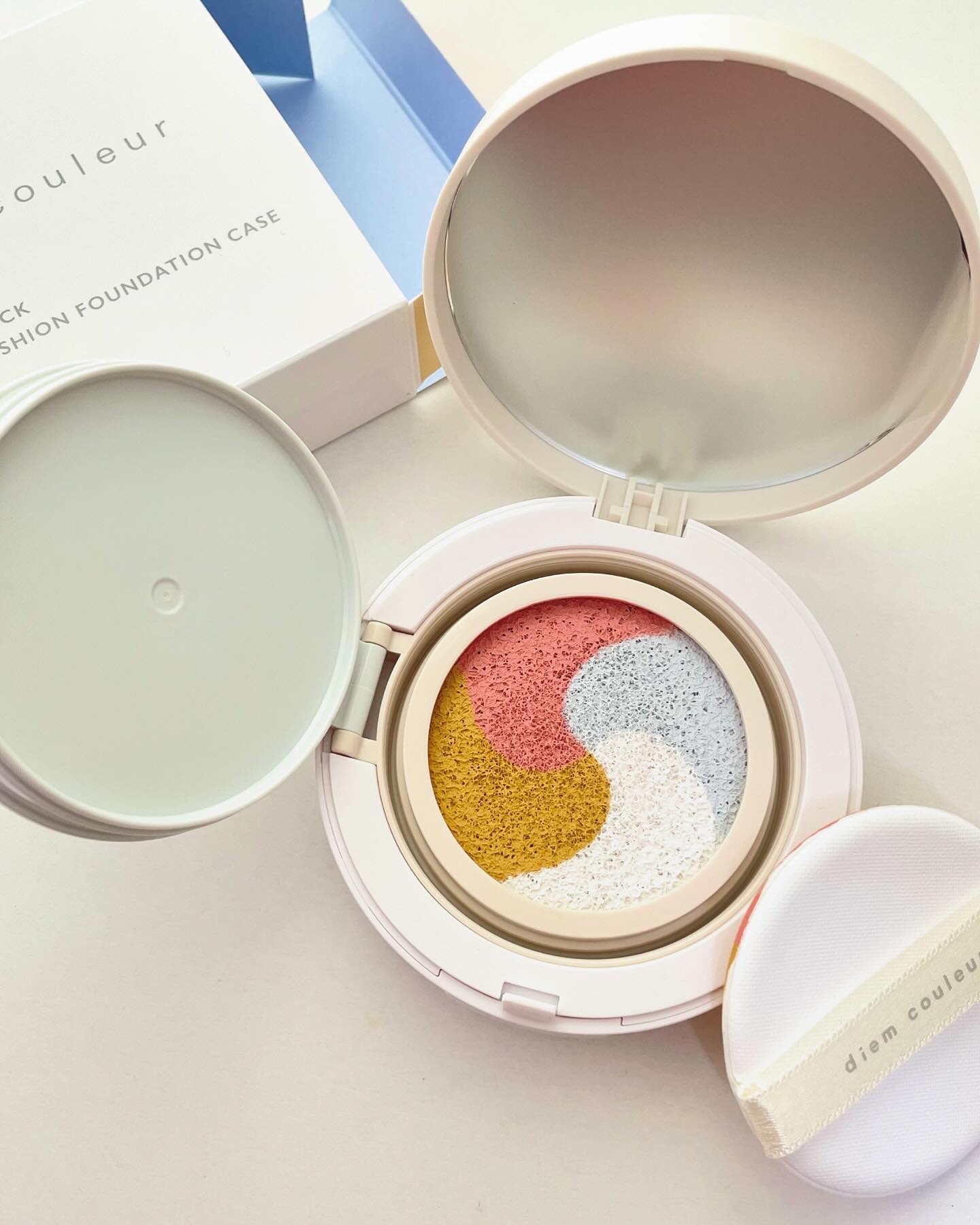 ディエム クルール カラートリックマルチクッションファンデーション/ディエム クルール/クッションファンデーションを使ったクチコミ（1枚目）