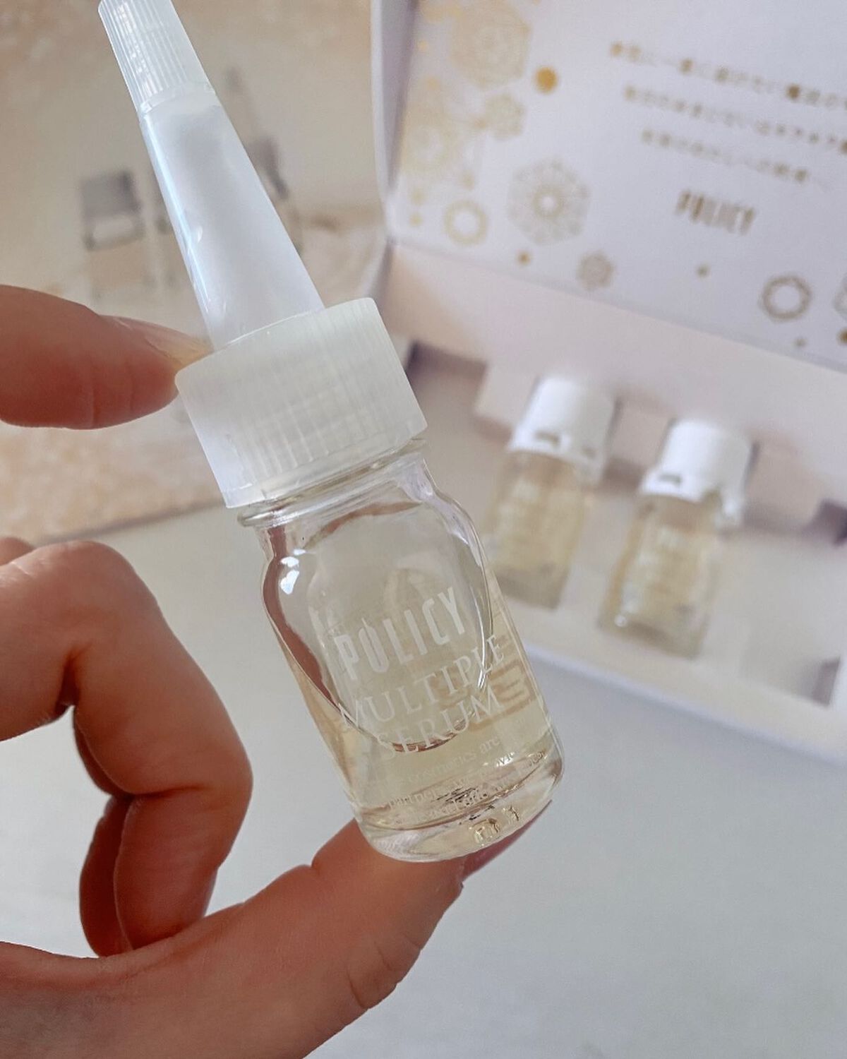 マルチプルセラム/ポリシー化粧品/美容液を使ったクチコミ(1枚目)