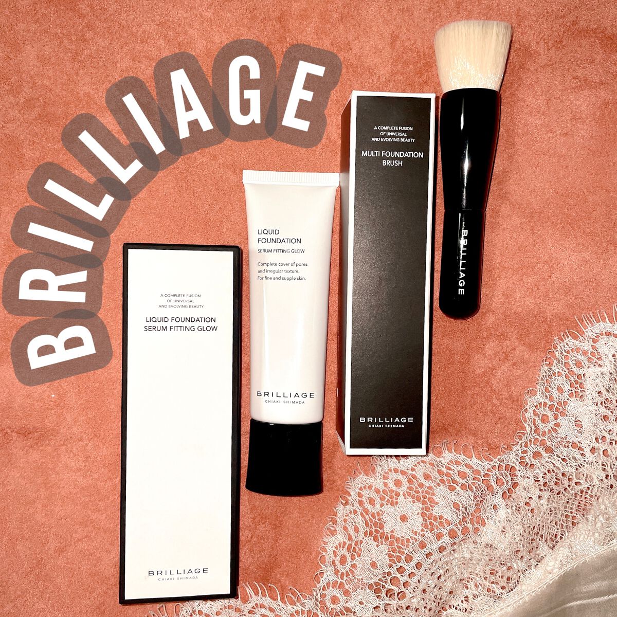 マルチファンデーションブラシ/ブリリアージュ/メイクブラシを使ったクチコミ(1枚目)