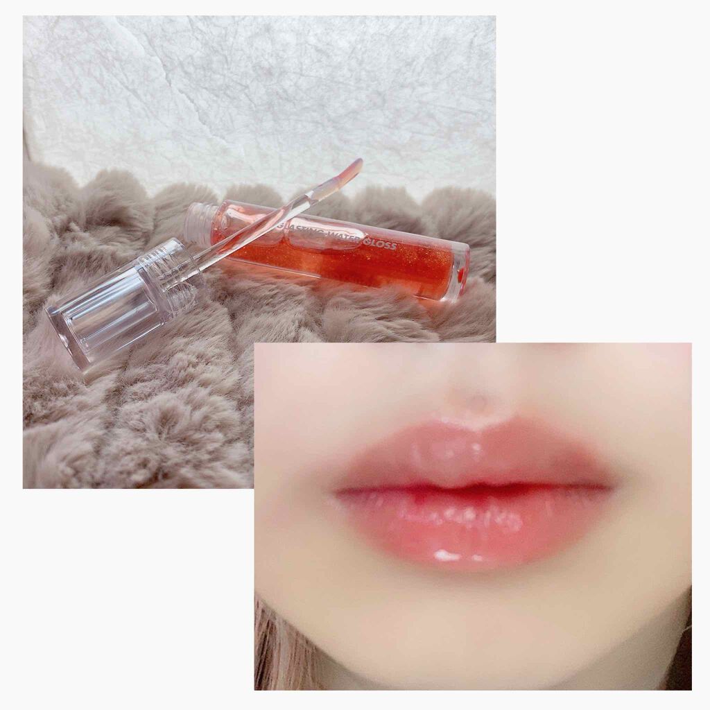 グラスティングウォーターティント/rom&nd/リップティントを使ったクチコミ(3枚目)