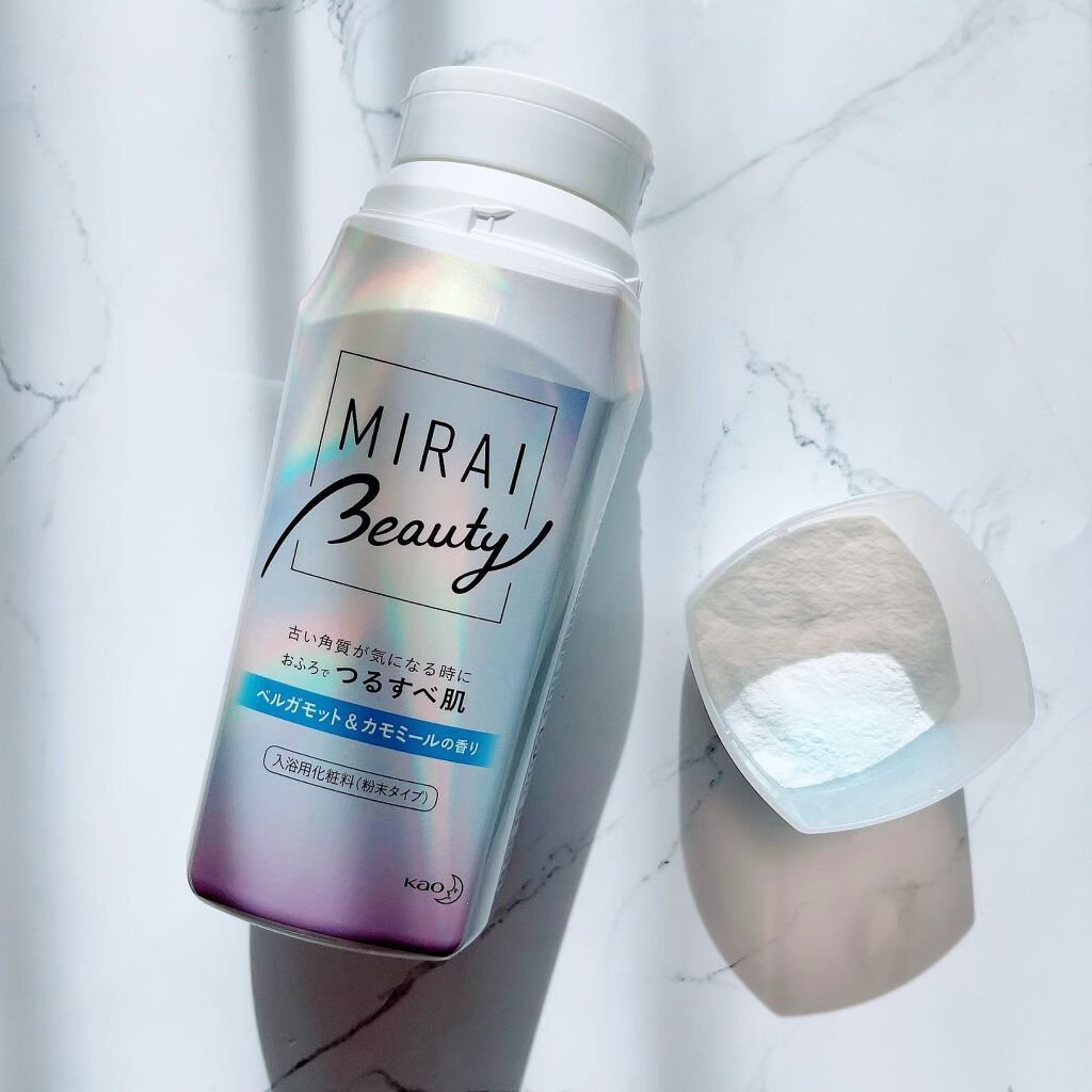MIRAI beauty バスパウダー/花王/炭酸系入浴剤を使ったクチコミ（1枚目）