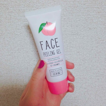 フェイスピーリングジェル ピーチの香り/DAISO/ピーリングを使ったクチコミ(1枚目)