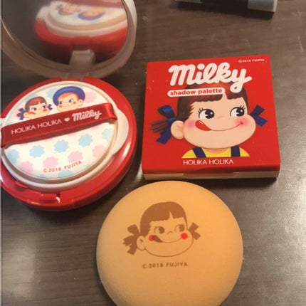 Holika Holika ペコちゃん ハードカバー パーフェクト クッション /HOLIKA HOLIKA/クッションファンデーションを使ったクチコミ(2枚目)