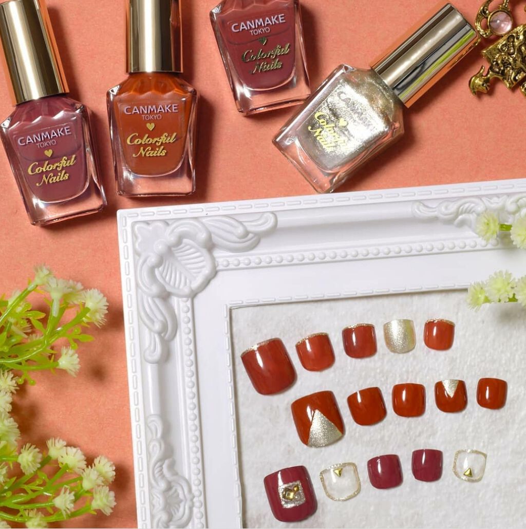カラフルネイルズ/キャンメイク/マニキュアを使ったクチコミ(1枚目)