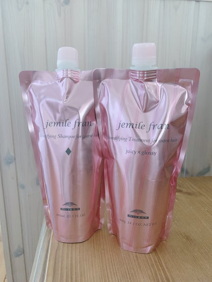 トリートメント ジューシーグロッシー うるツヤ/ジェミールフラン/ヘアマスク・ヘアパックを使ったクチコミ(1枚目)