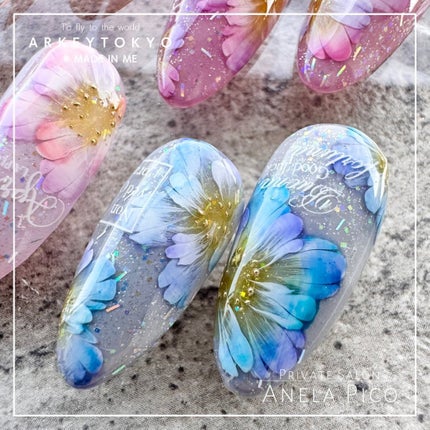 mamico on LIPS 「春のフラワーネイル🌸🌸ArkeyTokyo🗼アンバサダーのma..」(1枚目)