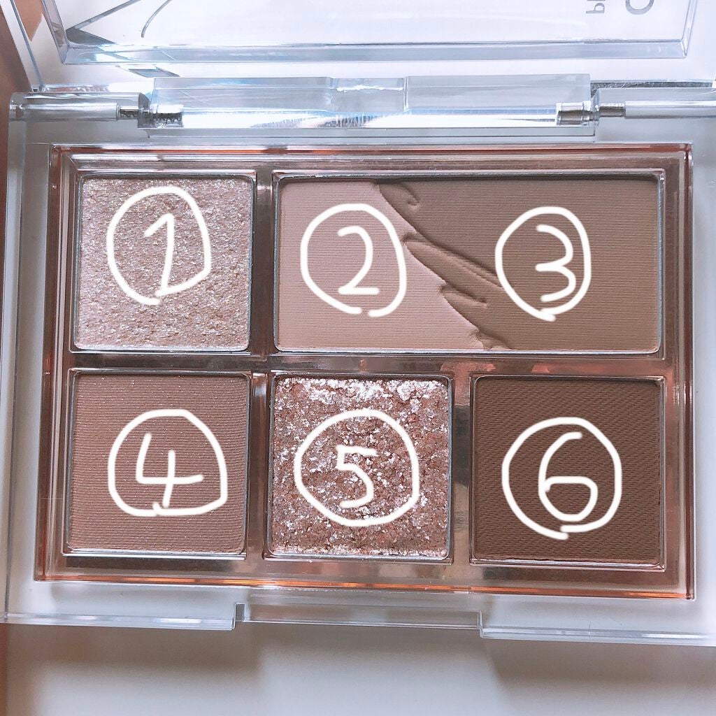 プロ アイパレット ミニ/CLIO/アイシャドウパレットを使ったクチコミ(3枚目)