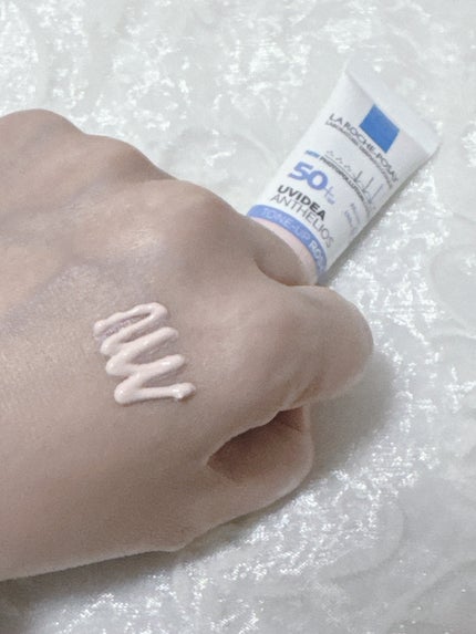 UVイデア XL プロテクショントーンアップ ローズ/ラ ロッシュ ポゼ/日焼け止めクリームを使ったクチコミ(3枚目)