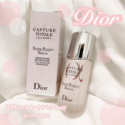 【旧】カプチュール トータル セル ENGY スーパー セラム/Dior/美容液を使ったクチコミ(1枚目)
