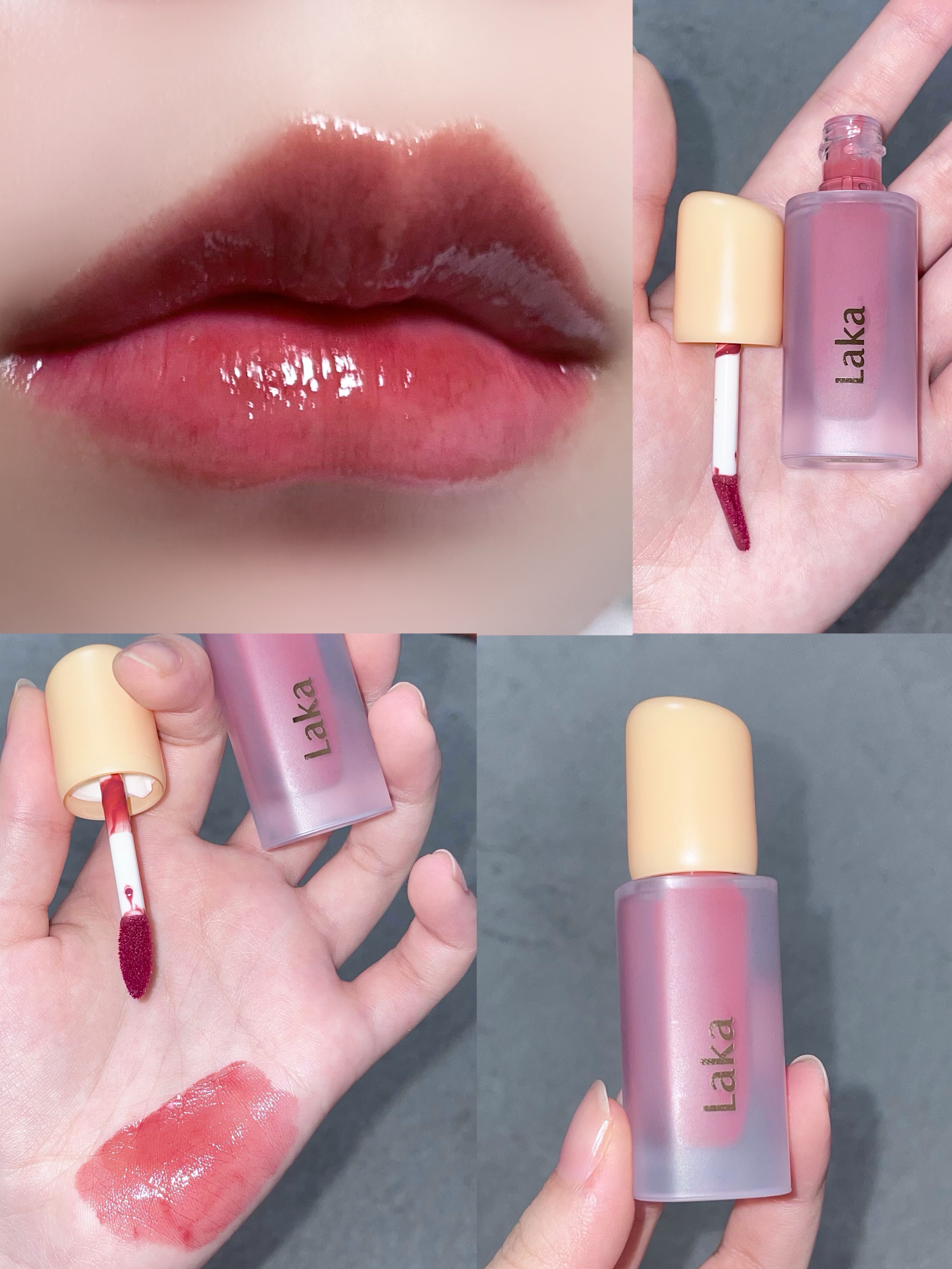 フルーティーグラムティント/Laka/リップティントを使ったクチコミ（2枚目）