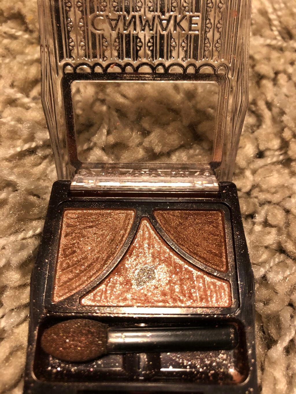 ジューシーピュアアイズ/キャンメイク/アイシャドウパレットを使ったクチコミ(2枚目)