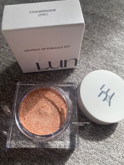 ライティングアップフォーミュラポット 03 シャンパン/LUNA/グリッターの画像