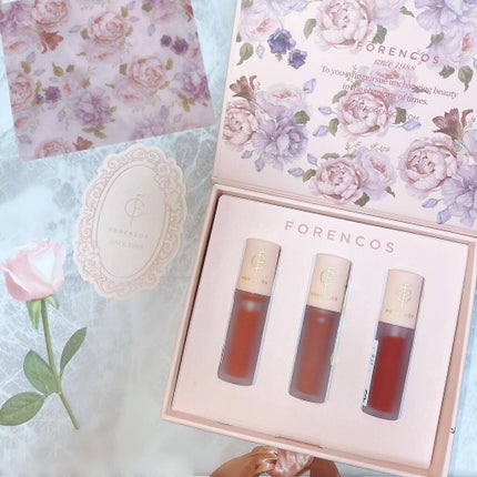 タトゥーベルベットミニティントセット/フォレンコス/リップティントを使ったクチコミ(5枚目)