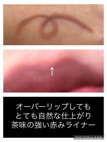 リップフォルミングライナー/インテグレート/リップライナーを使ったクチコミ(3枚目)