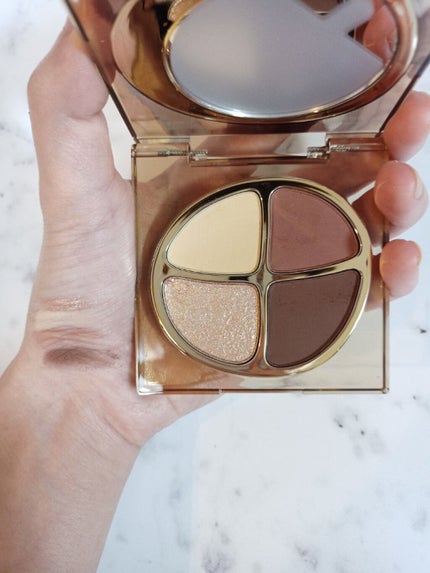 遊染インクスマッジパレット F01 赤銅/Joocyee/アイシャドウパレットを使ったクチコミ(2枚目)