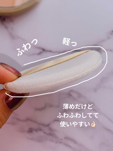 【旧品】マシュマロフィニッシュパウダー/キャンメイク/プレストパウダーを使ったクチコミ（4枚目）