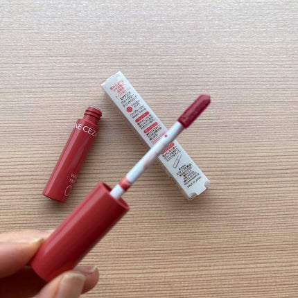 ウォータリーティントリップ/CEZANNE/リップティントを使ったクチコミ(2枚目)