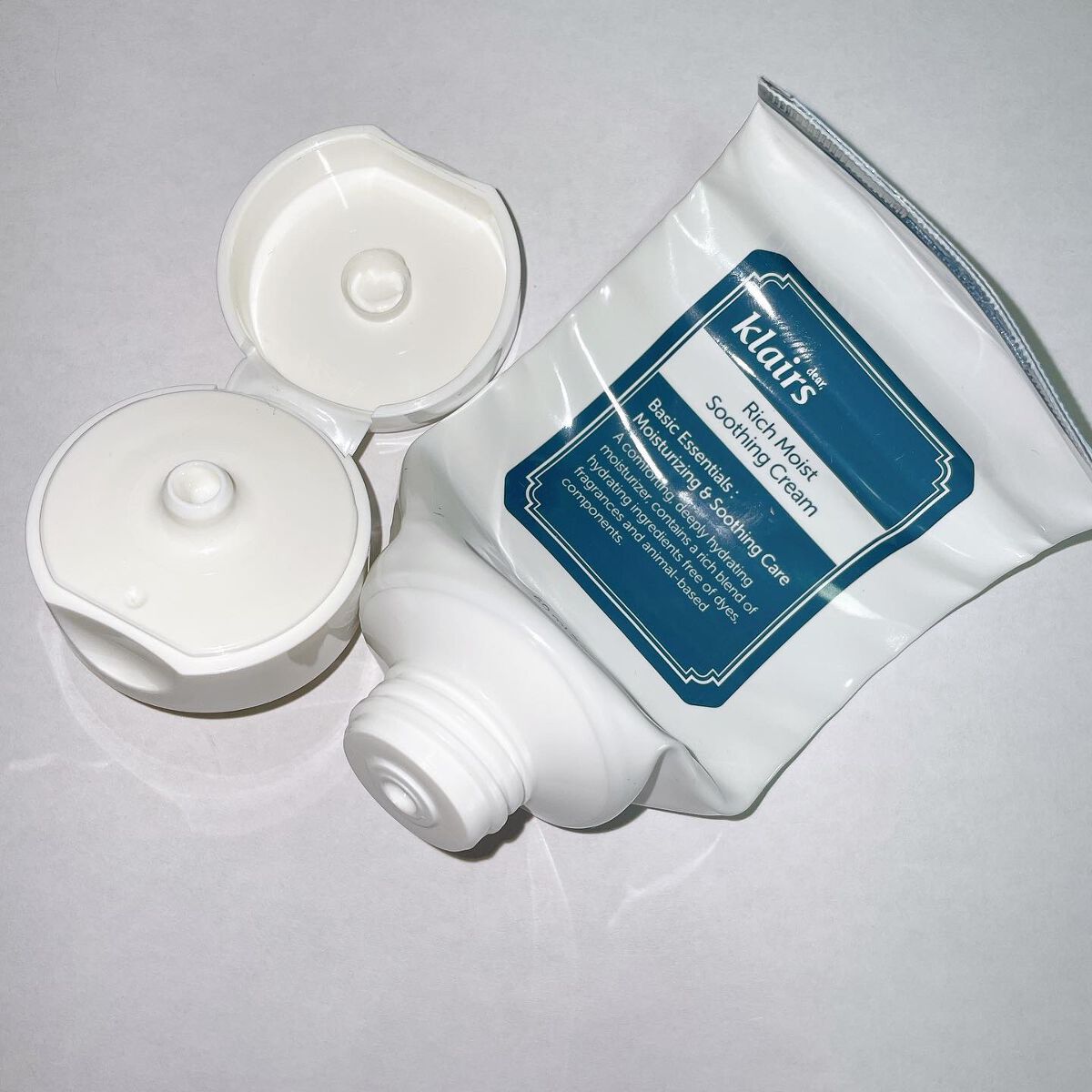 リッチモイストスージングクリーム(80ml)/Klairs/フェイスクリームを使ったクチコミ(1枚目)