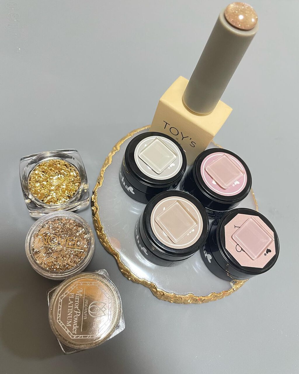 ホワイトライトコレクション/TOY's × INITY/ジェルネイルを使ったクチコミ(7枚目)