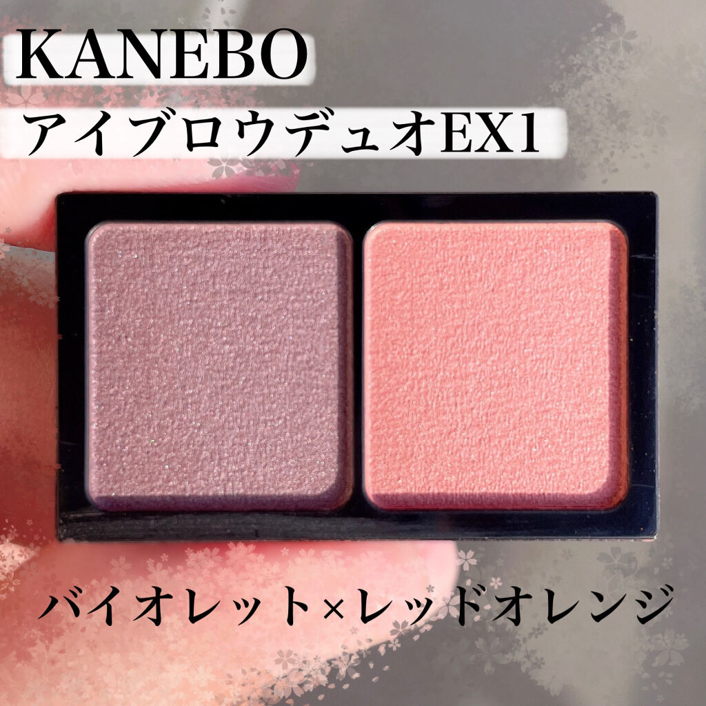 アイブロウデュオ EX1 Midnight Crescent /KANEBO/パウダーアイブロウを使ったクチコミ（1枚目）