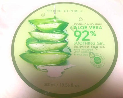 マイルド&モイスチャーアロエジェル/ネイチャーリパブリック/ボディローションを使ったクチコミ(1枚目)