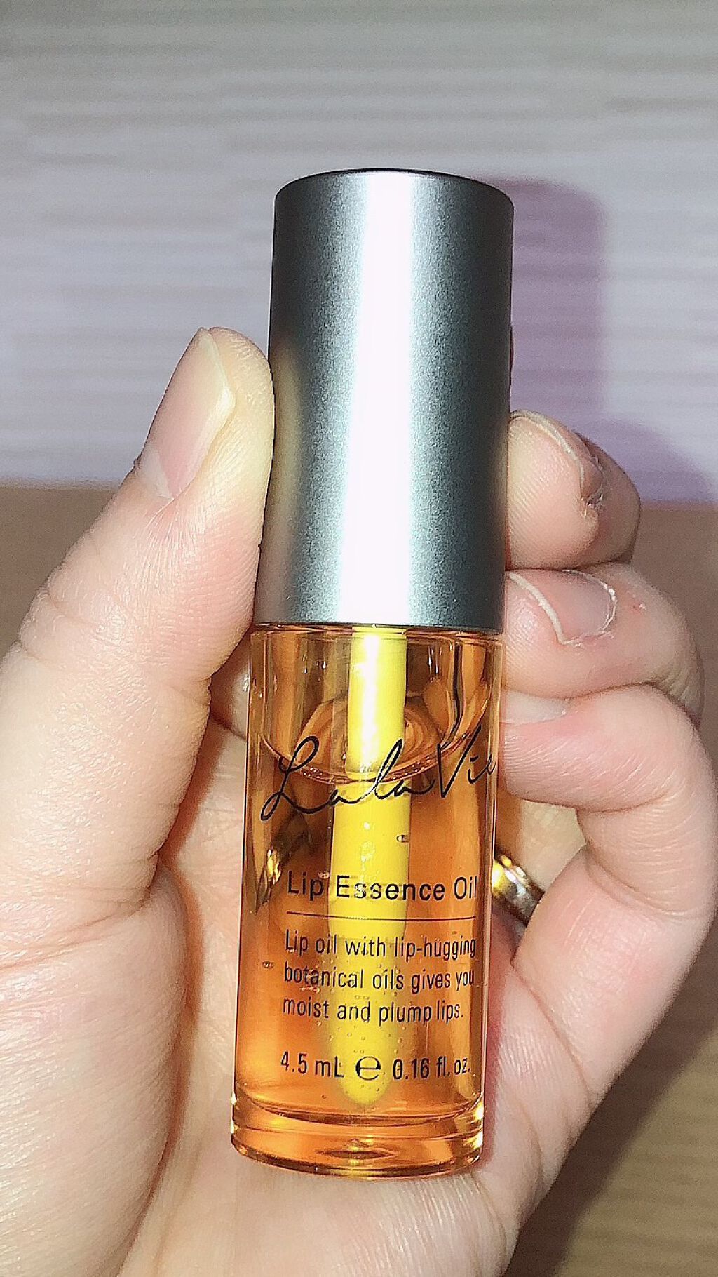 リップエッセンスオイル/Lala Vie/リップオイルを使ったクチコミ(2枚目)
