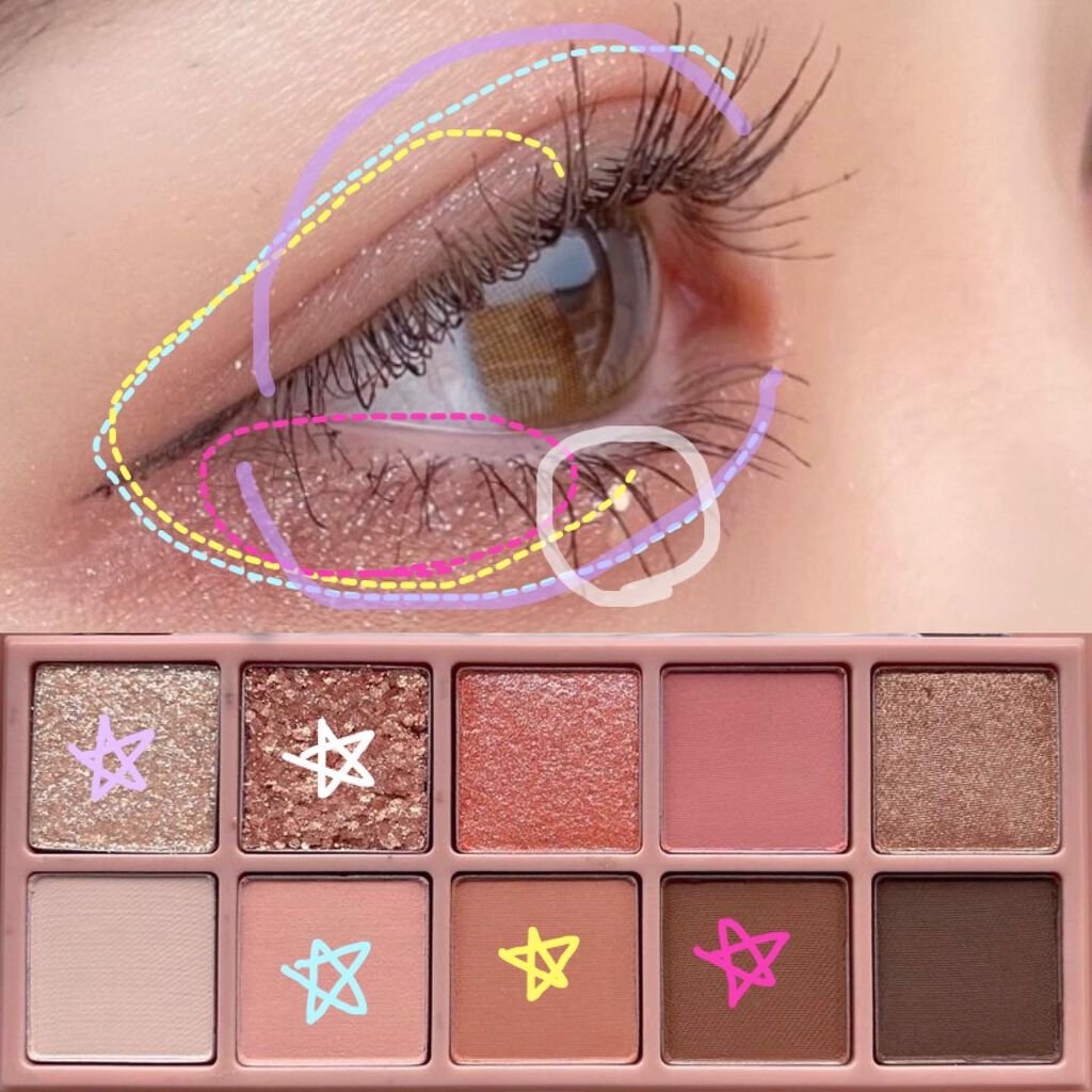 ベターザンパレット/rom&nd/アイシャドウパレットを使ったクチコミ（3枚目）