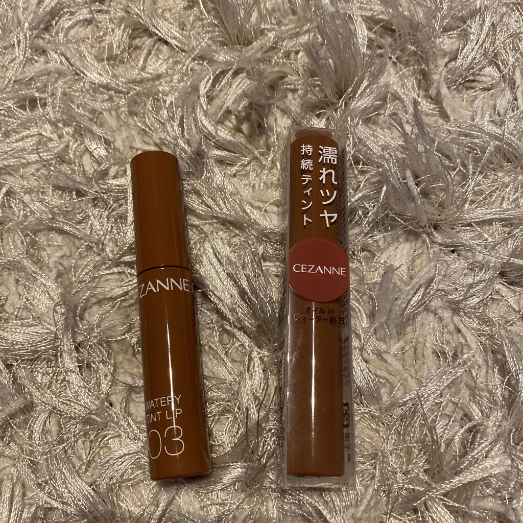 ウォータリーティントリップ/CEZANNE/リップティントを使ったクチコミ（1枚目）