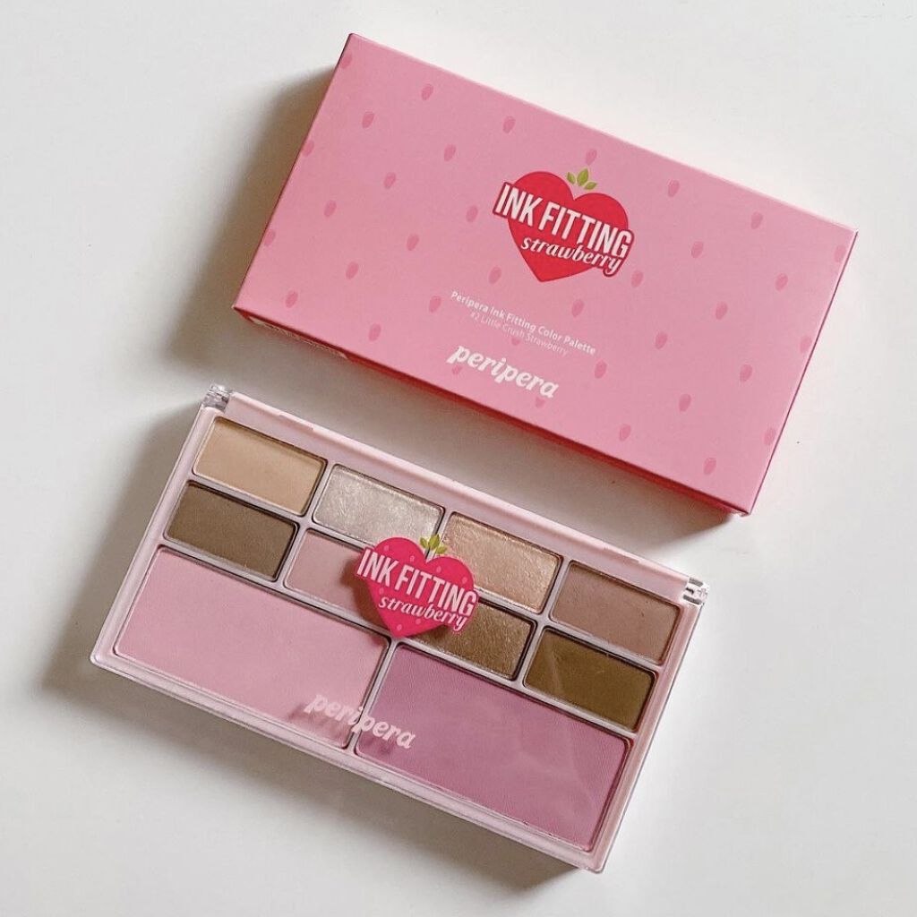 インク フィッティング カラー パレット/PERIPERA/アイシャドウパレットを使ったクチコミ（2枚目）