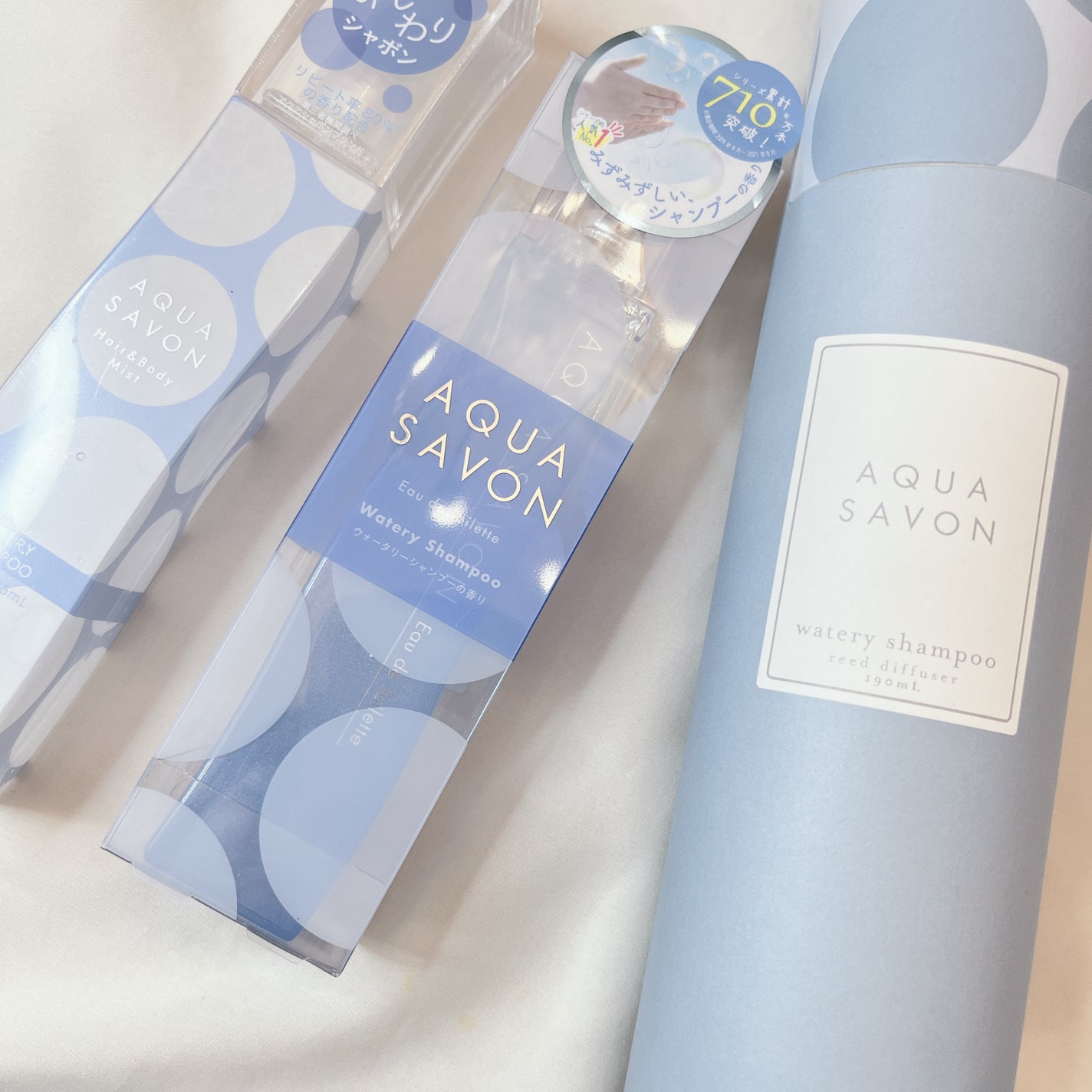 ウォータリーシャンプーの香り オードトワレ/アクアシャボン/香水(レディース)を使ったクチコミ(2枚目)