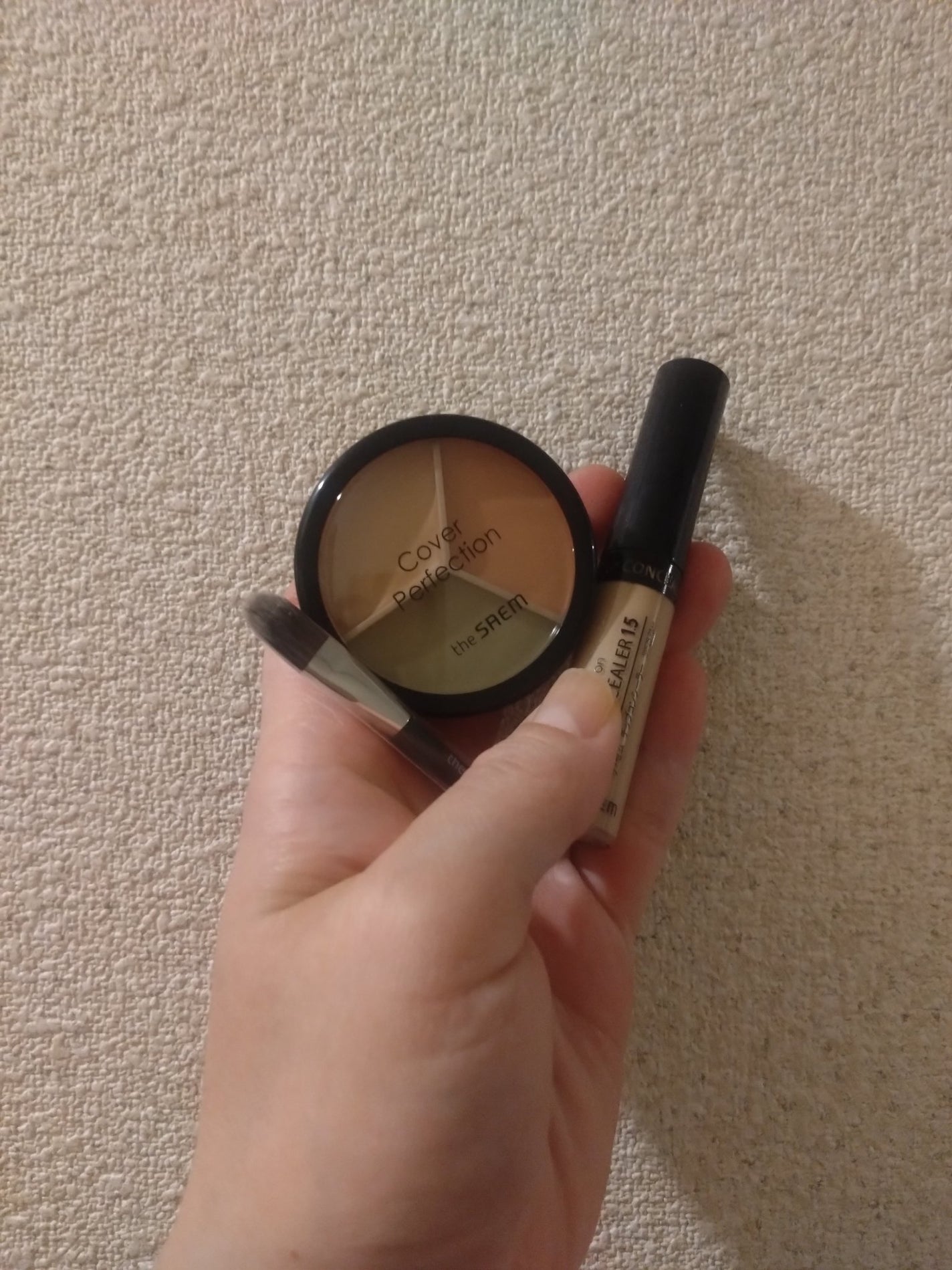 カバーパーフェクション チップコンシーラー/the SAEM/リキッドコンシーラーを使ったクチコミ(2枚目)